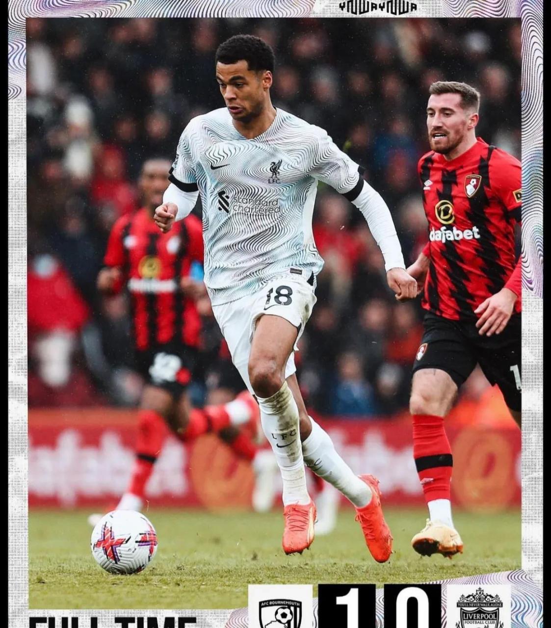 伯恩茅斯客场告捷，保住保级希望